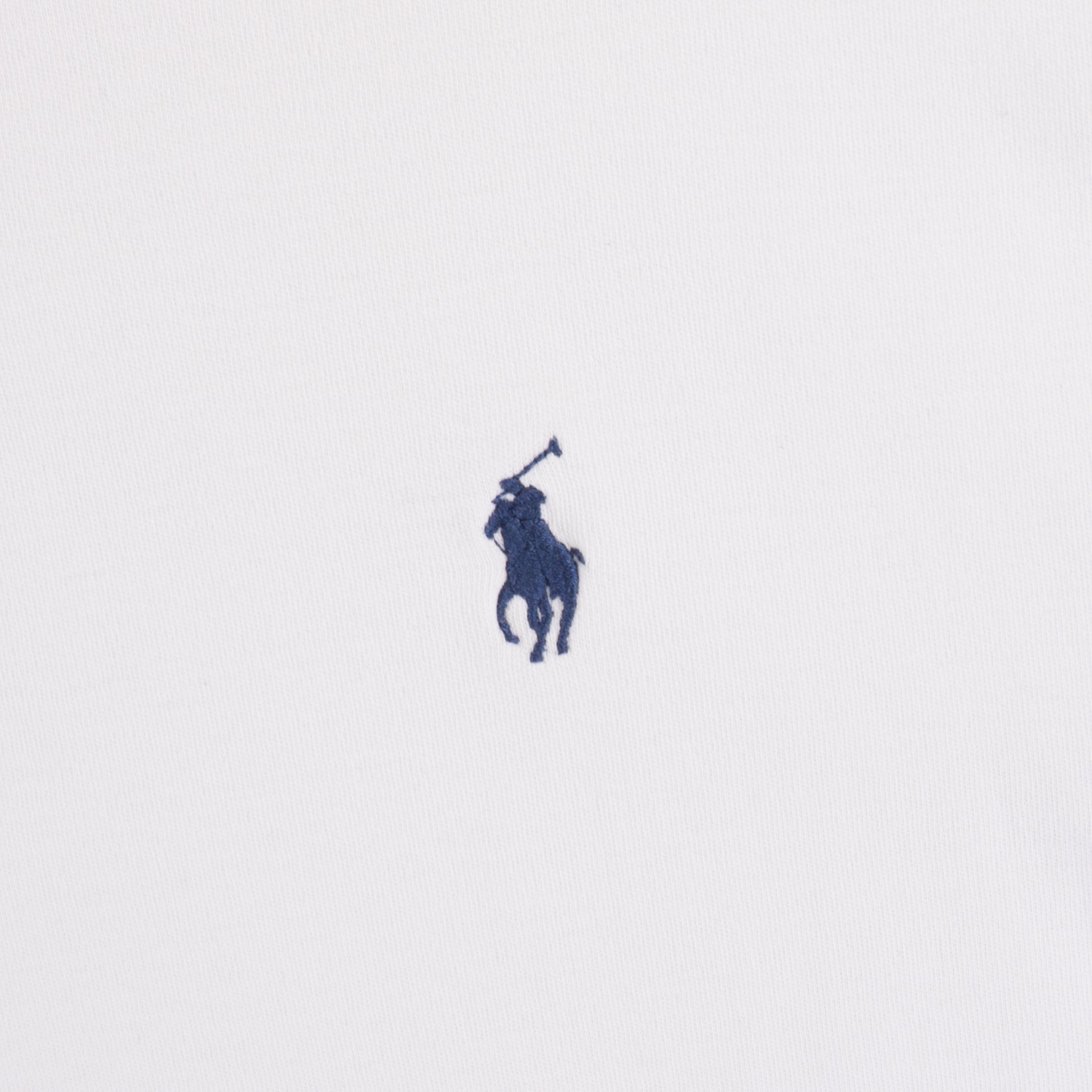 Polo Ralph Lauren Винтидж Бяла Тениска с Яка