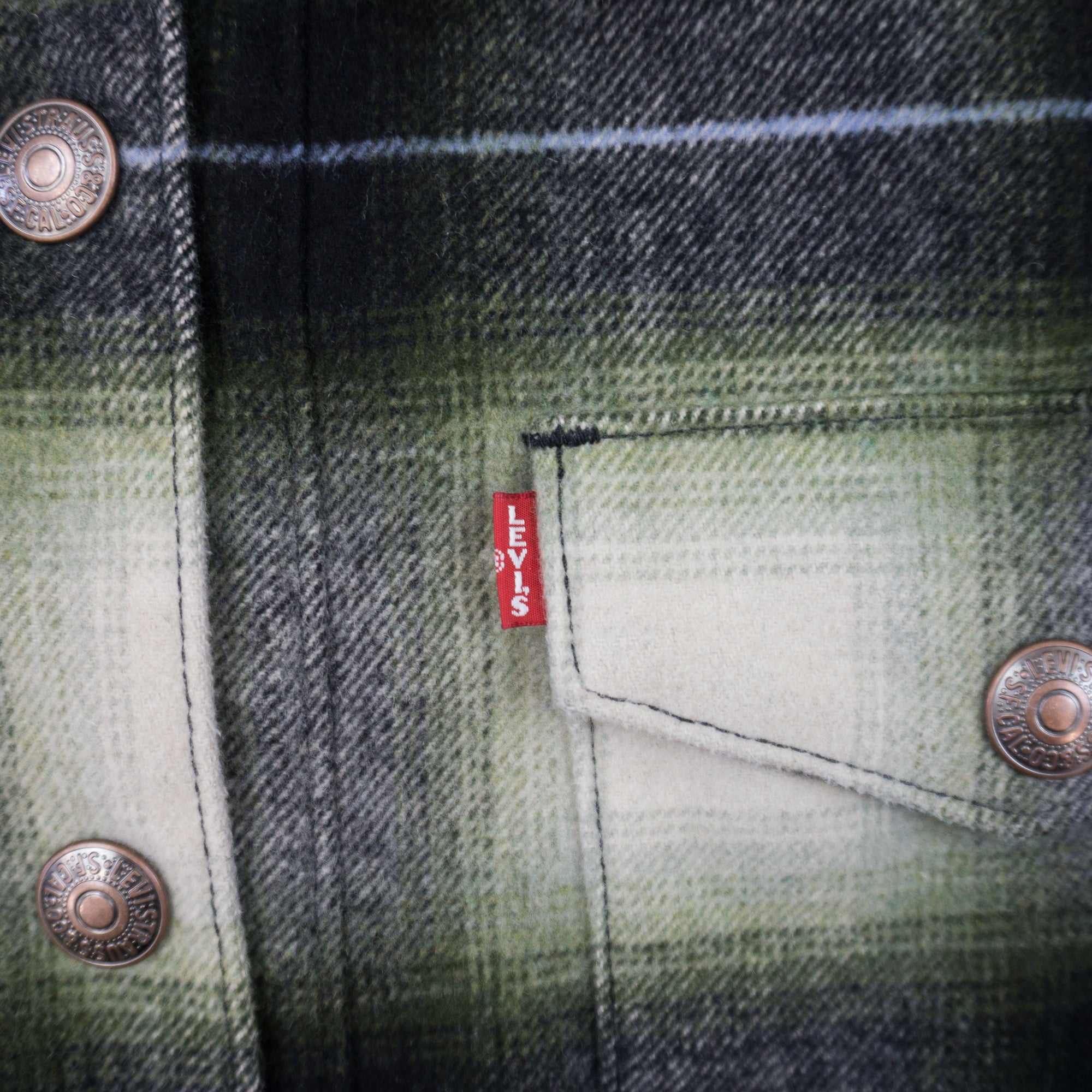 Levi's Карирана Връхна Риза