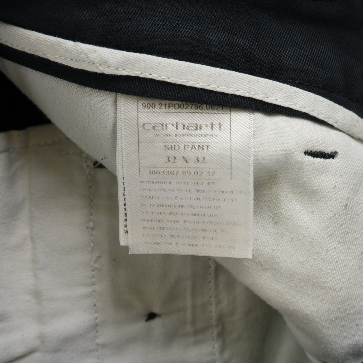 Carhartt Sid Pant Черни Дънки