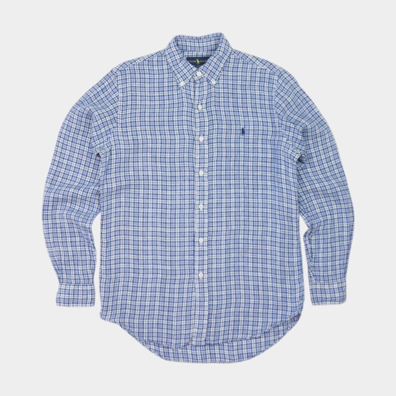 Ralph Lauren Карирана Риза от Лен