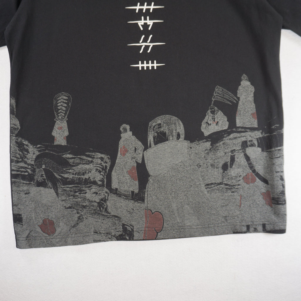 Uniqlo X Naruto Черна Тениска с Графика
