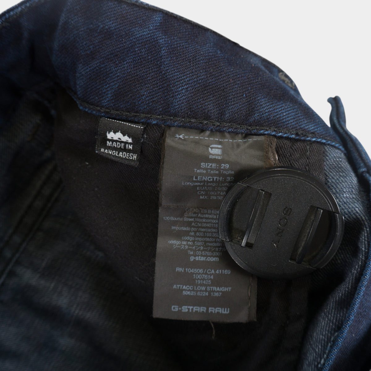 G-Star Raw 01 ATTACC Сини Дънки