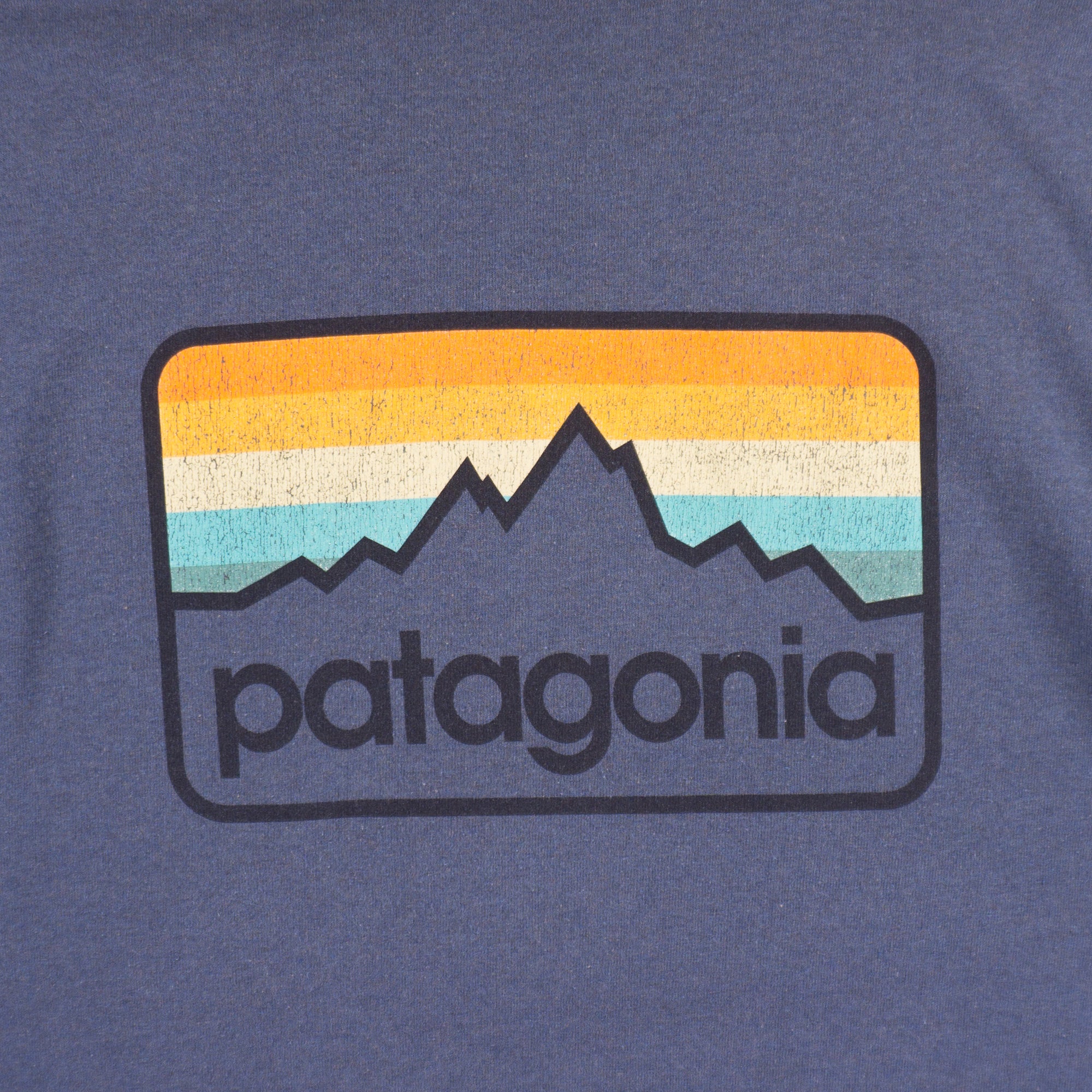 Patagonia Тъмно Синя Тениска