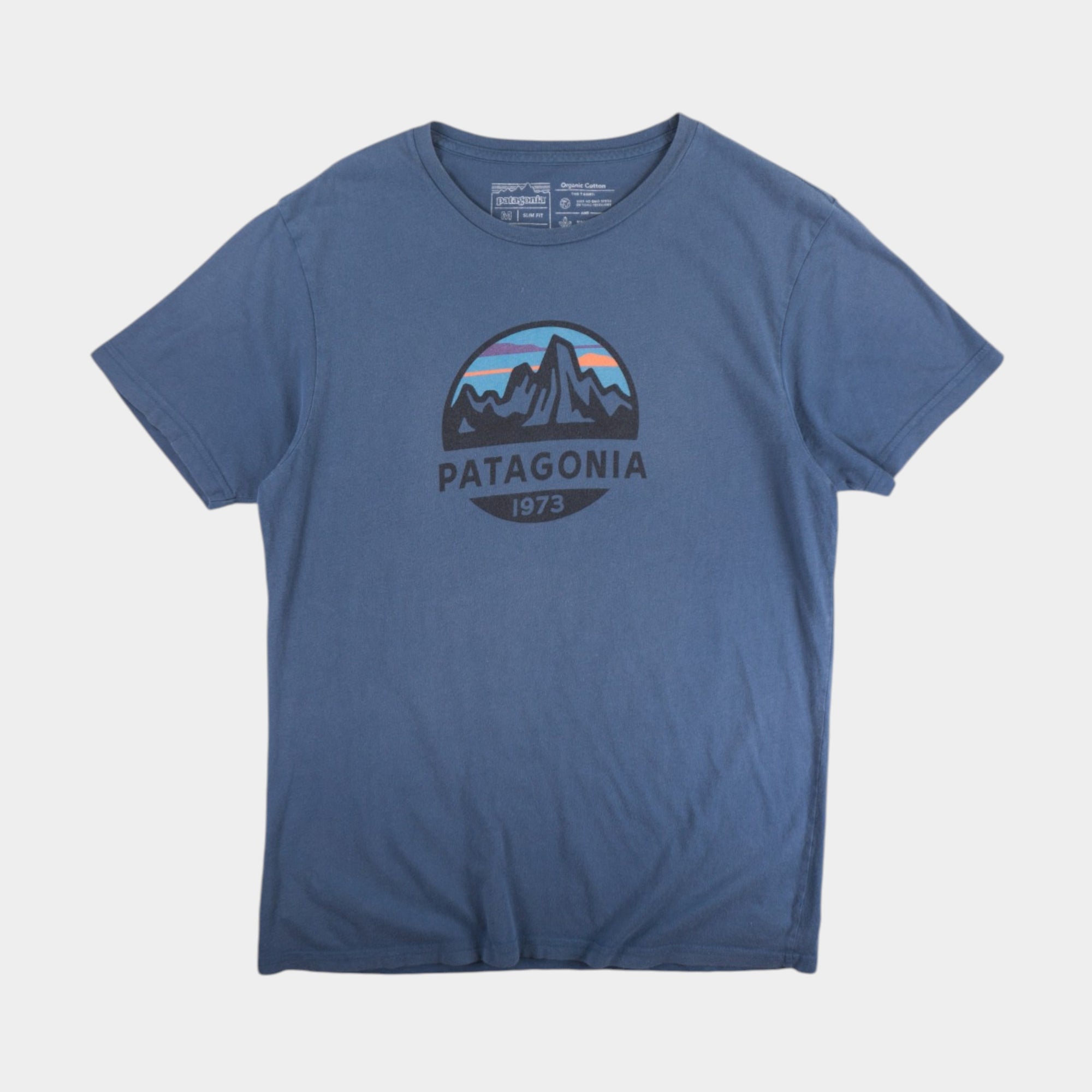 Patagonia Тъмно Синя Тениска