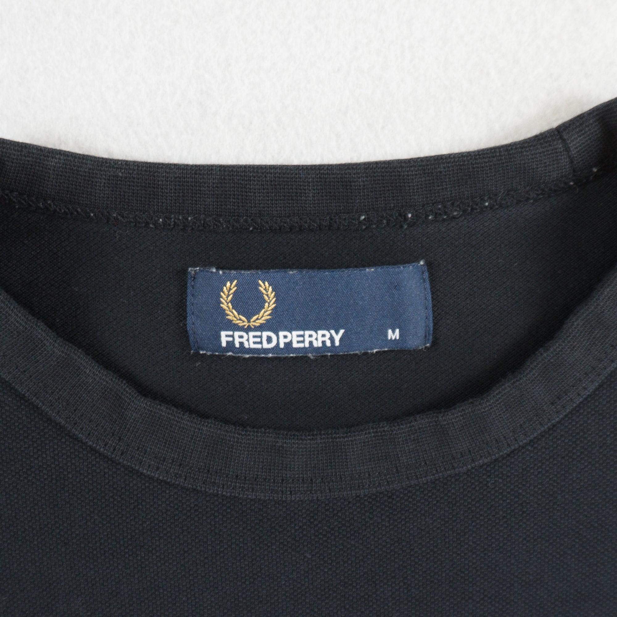 Fred Perry Черна Тениска