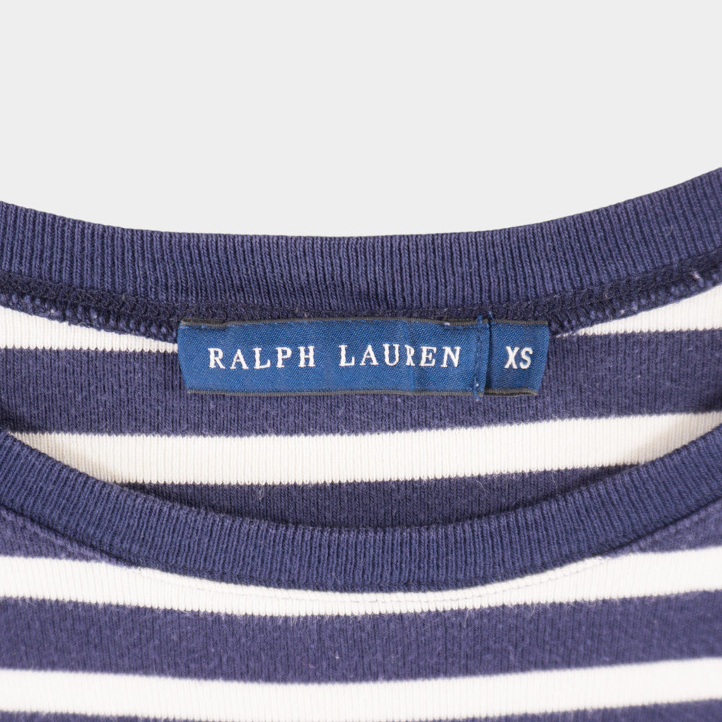 Ralph Lauren Синя Раирана Блуза