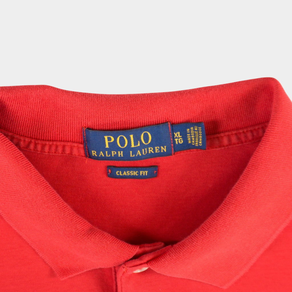 Polo Ralph Lauren Червена Тениска с Яка