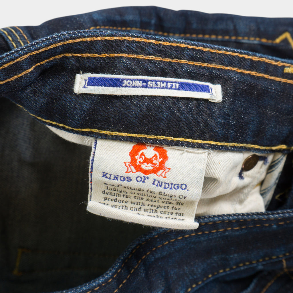 Kings of Indigo Selvedge Сини Дънки
