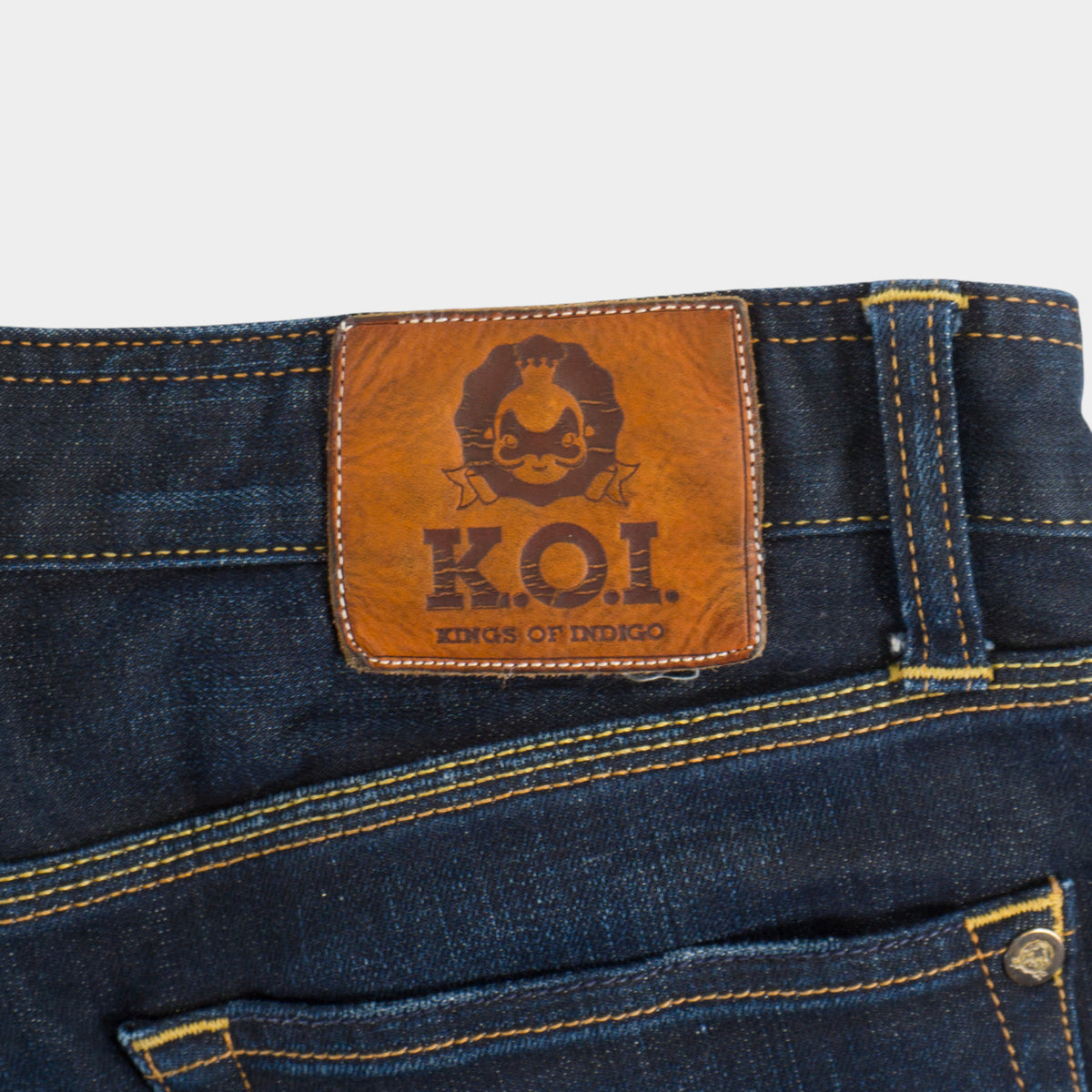 Kings of Indigo Selvedge Сини Дънки