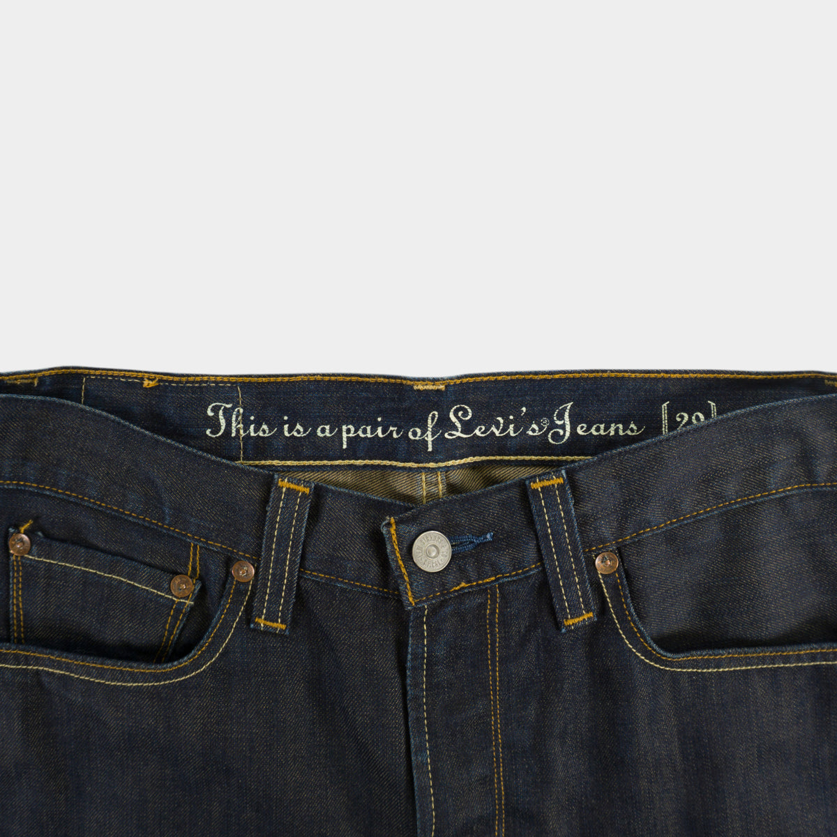 Levi’s 00500 Винтидж 2000-те Тъмно Сини Дънки