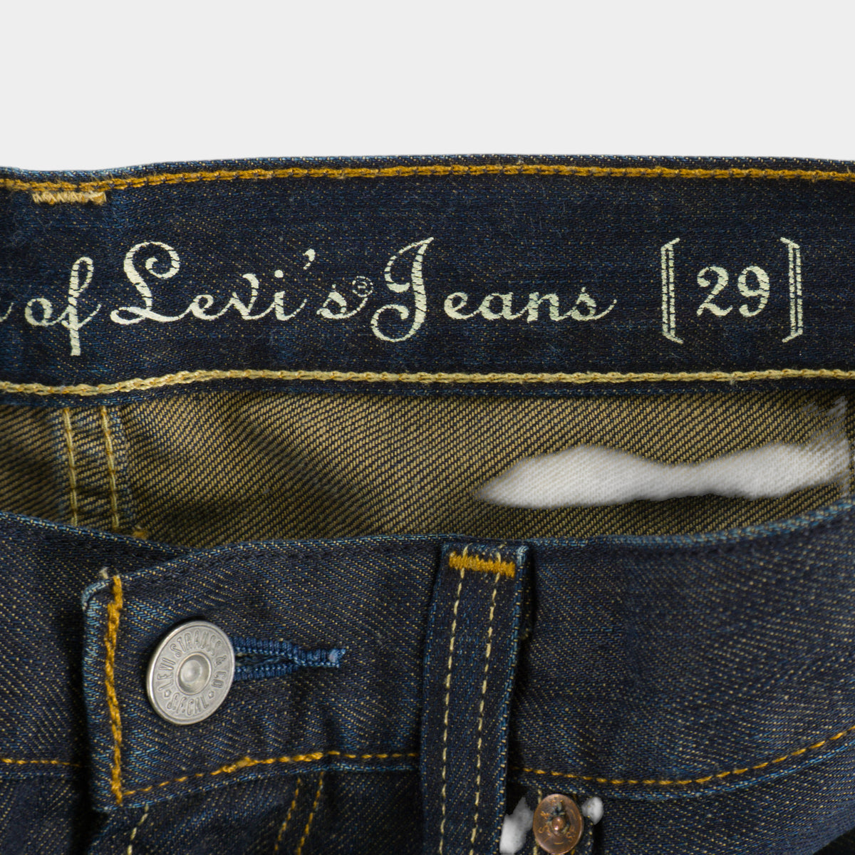 Levi’s 00500 Винтидж 2000-те Тъмно Сини Дънки