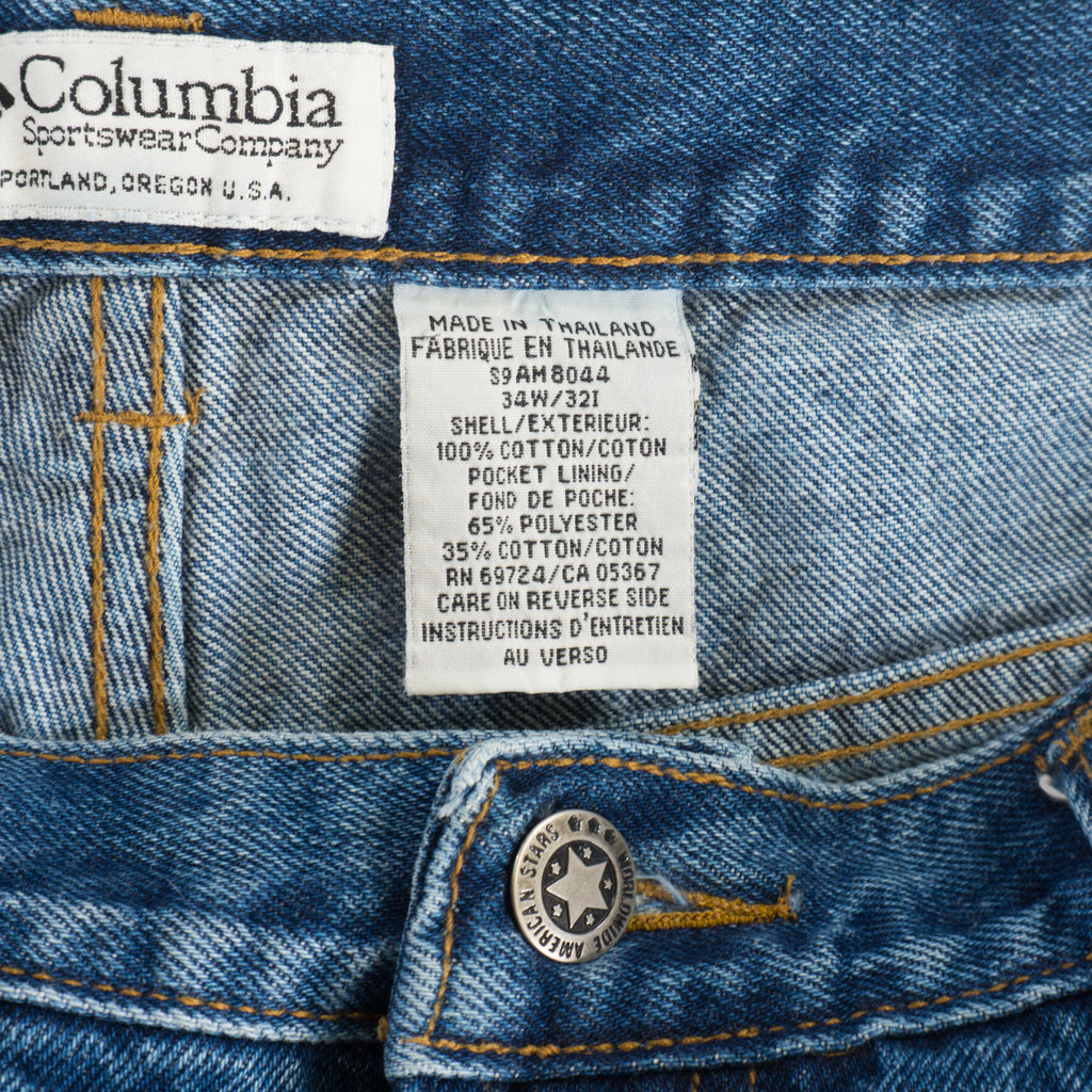 Columbia Винтидж 90-те Сини Дънки