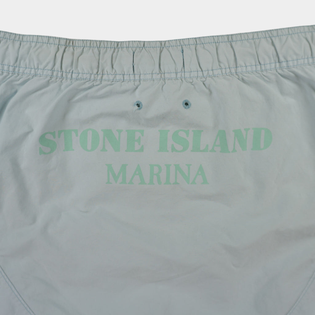 Stone Island Винтидж Сини Бански