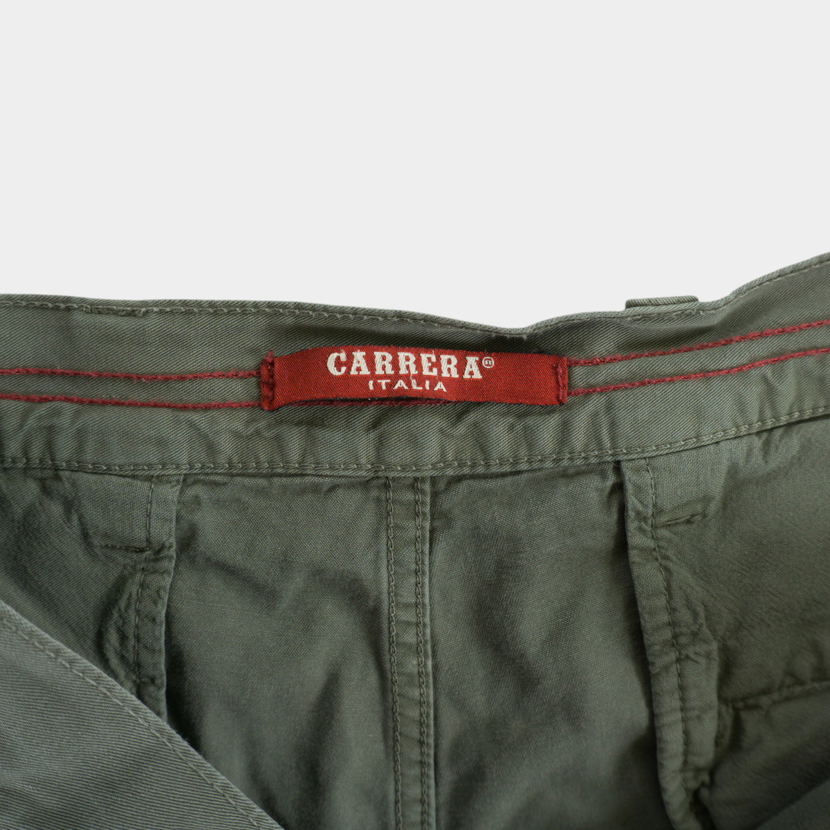 Carrera 619 Винтидж 2000-те  Зелени Карго Панталони