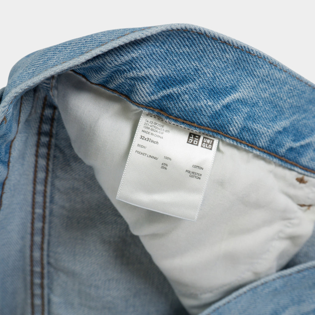 Uniqlo X JW Anderson Сини Дънки