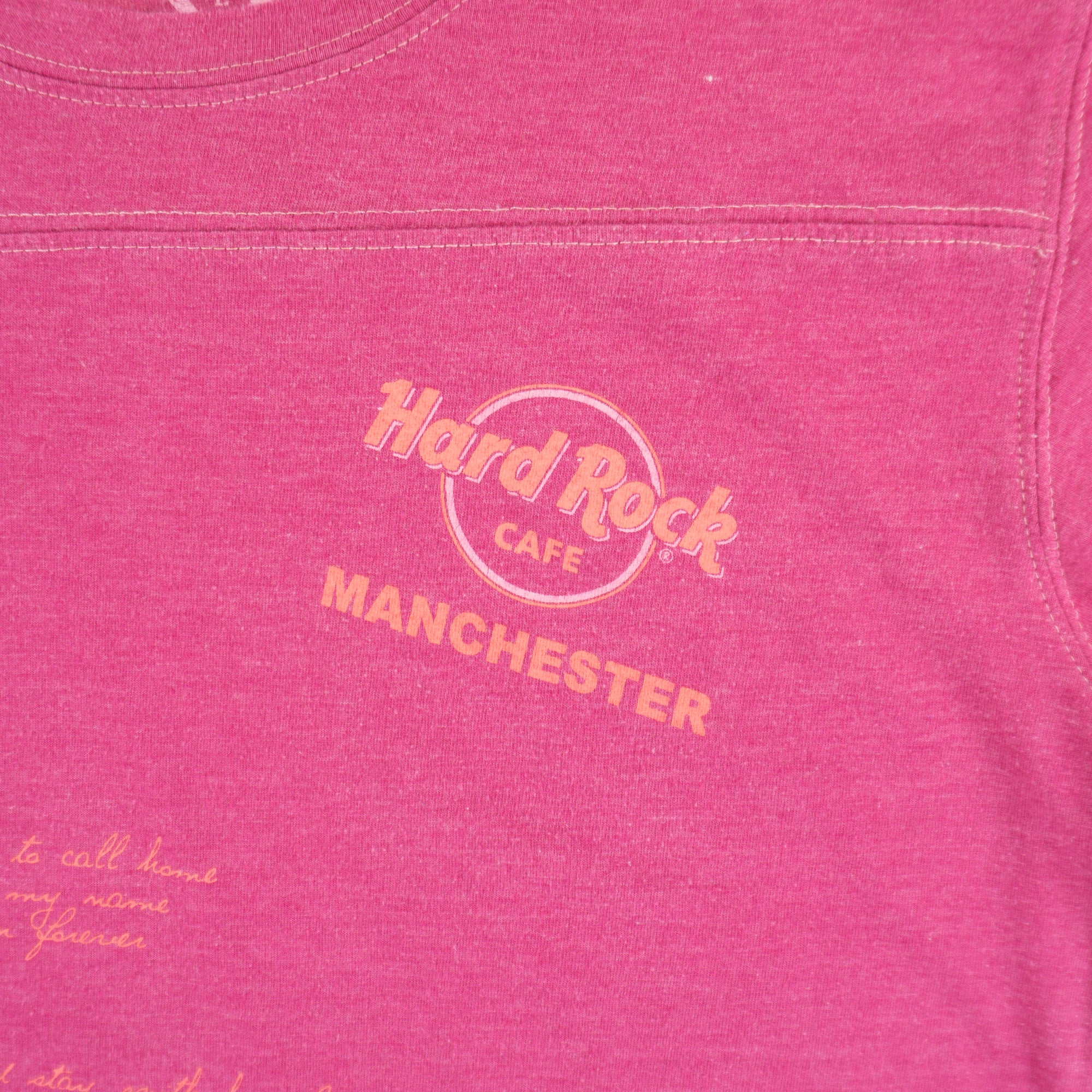 Hard Rock Cafe Розова Тениска