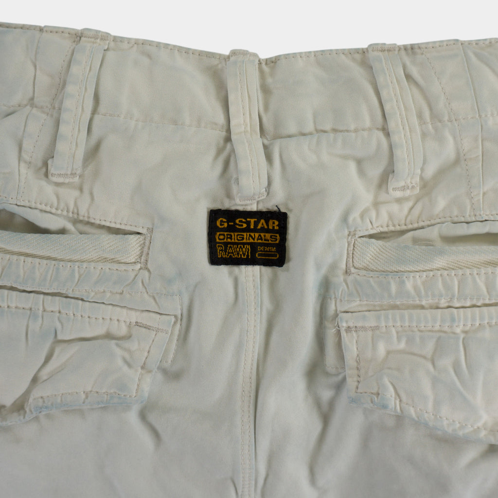 G-Star Raw 3/4 Бели Къси Карго Панталони
