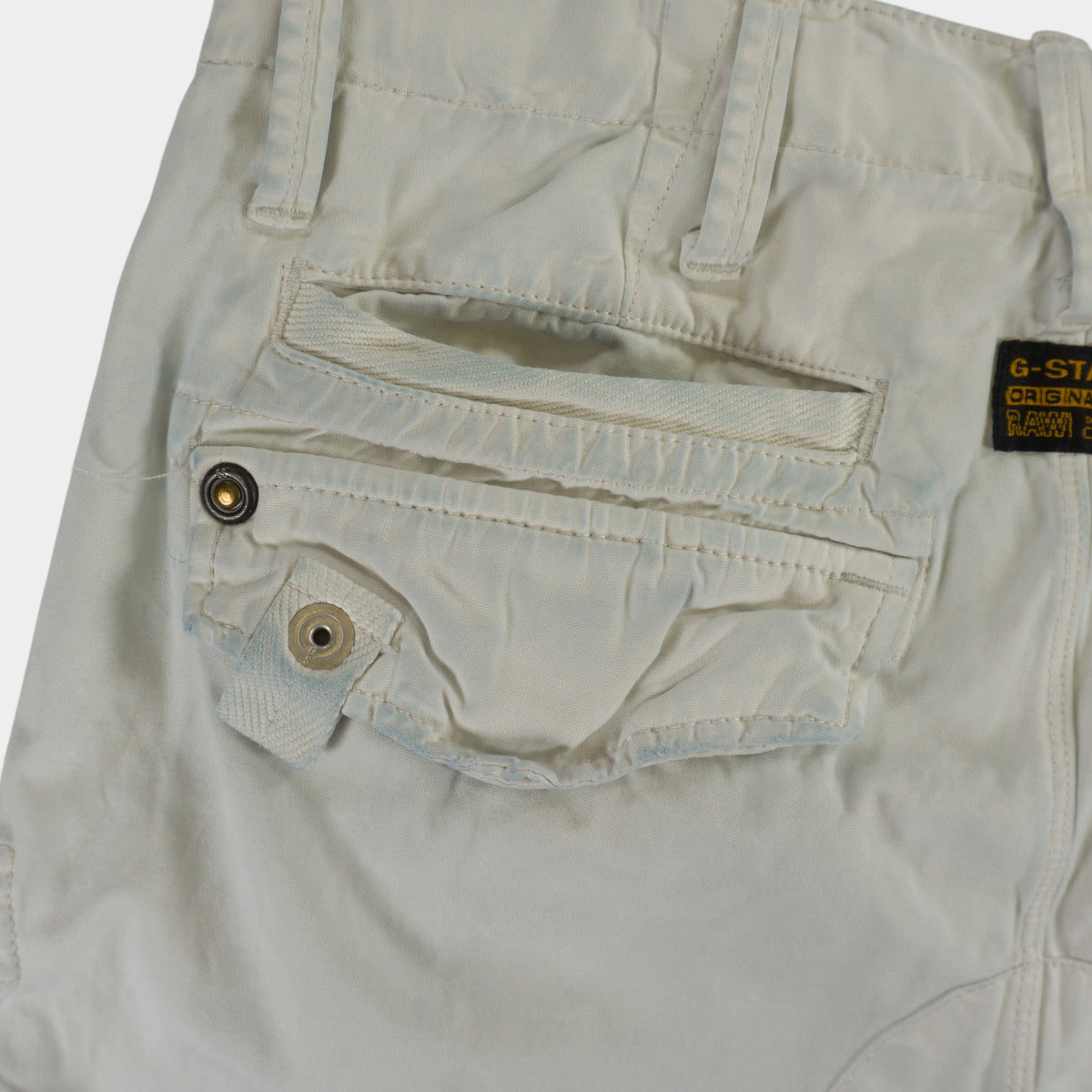G-Star Raw 3/4 Бели Къси Карго Панталони