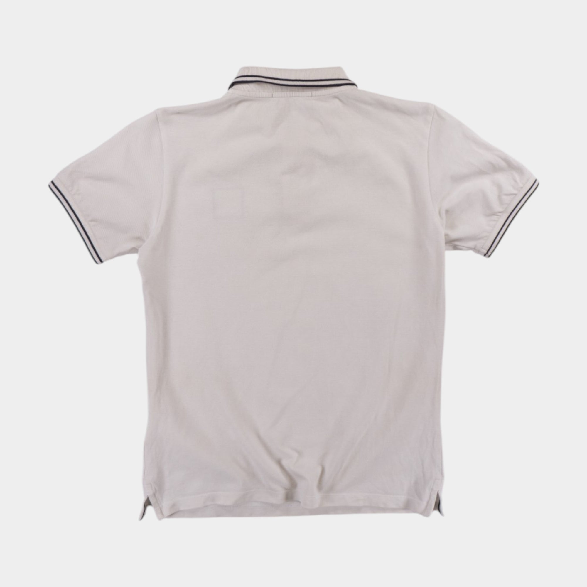 Stone Island Junior Бяла Тениска с Яка