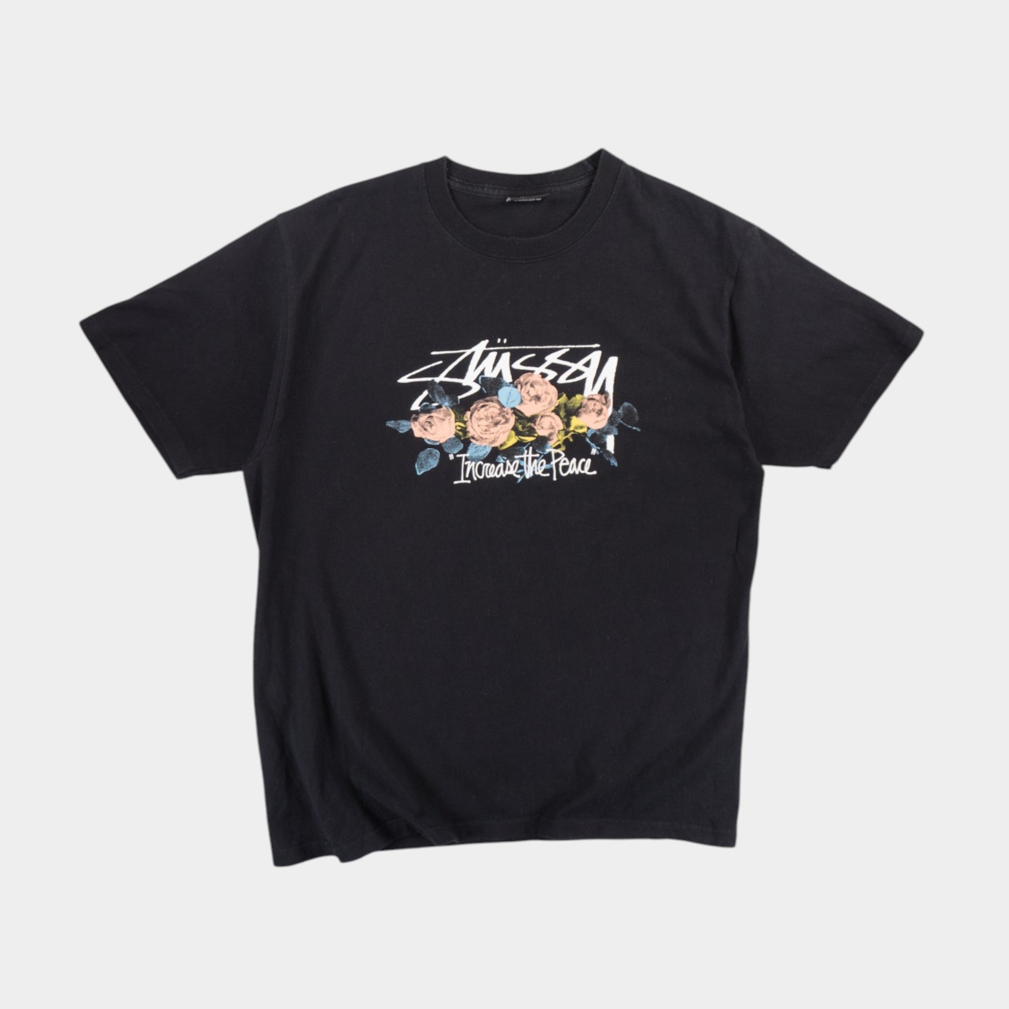 Stussy Черна Тениска