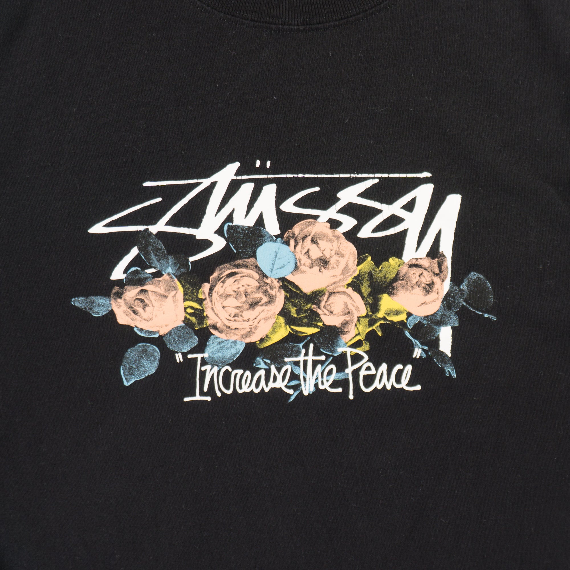 Stussy Черна Тениска