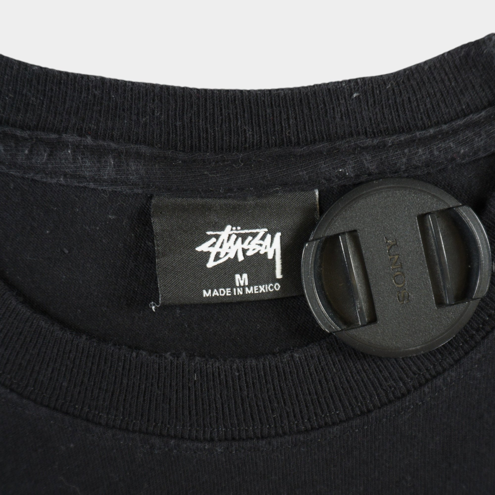 Stussy Черна Тениска