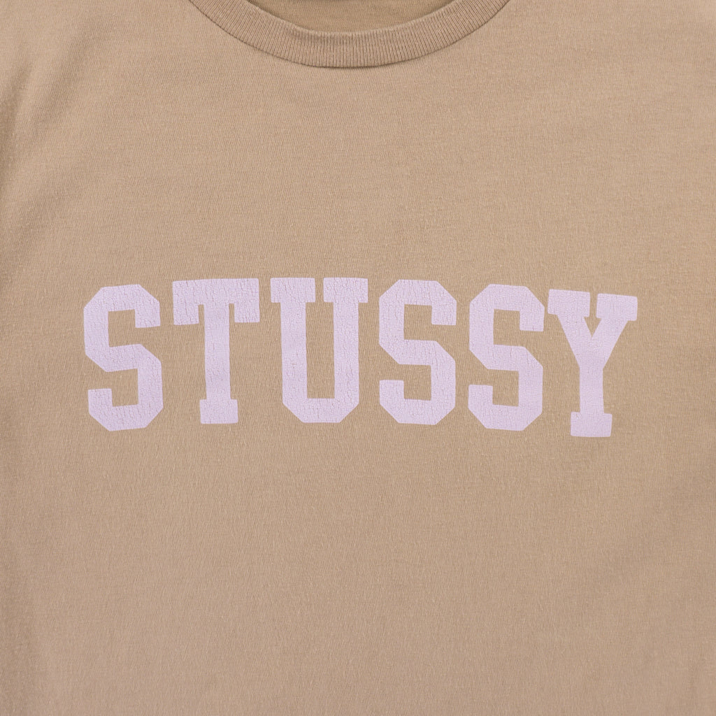 Stussy Бежова Тениска