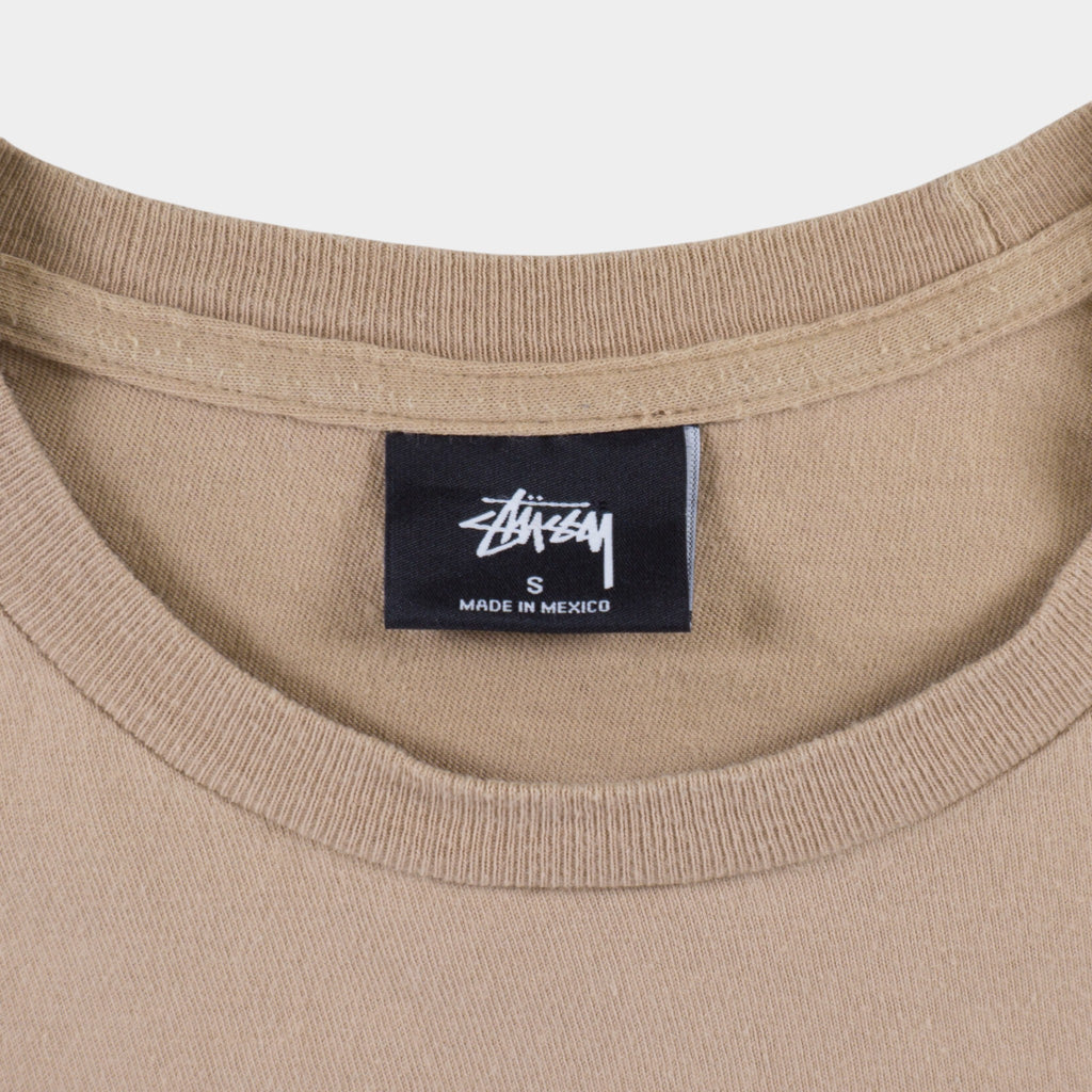 Stussy Бежова Тениска