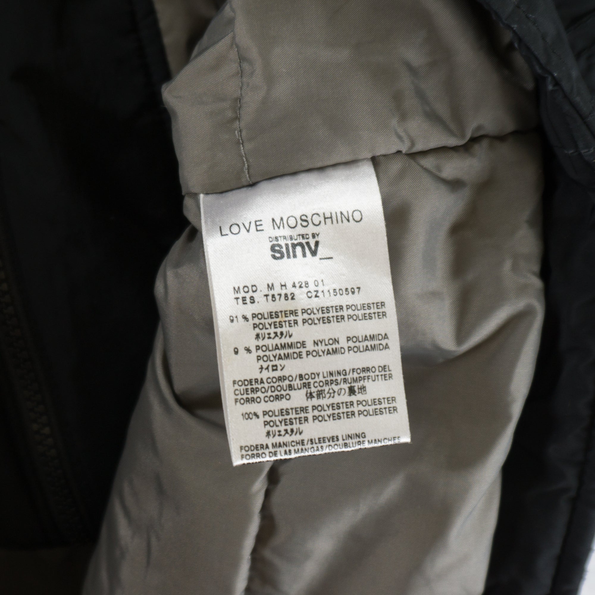 Love Moschino Черно Яке