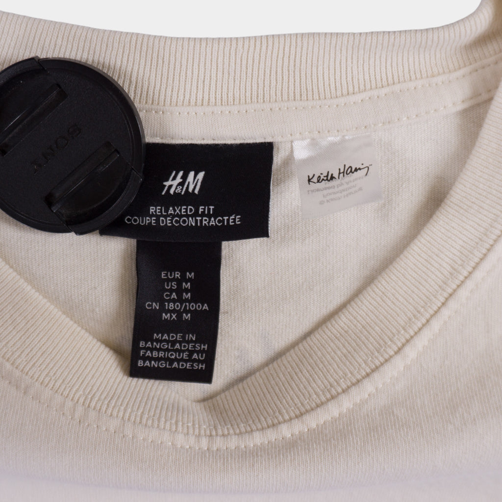 H&M X Keith Haring Тениска с Графика