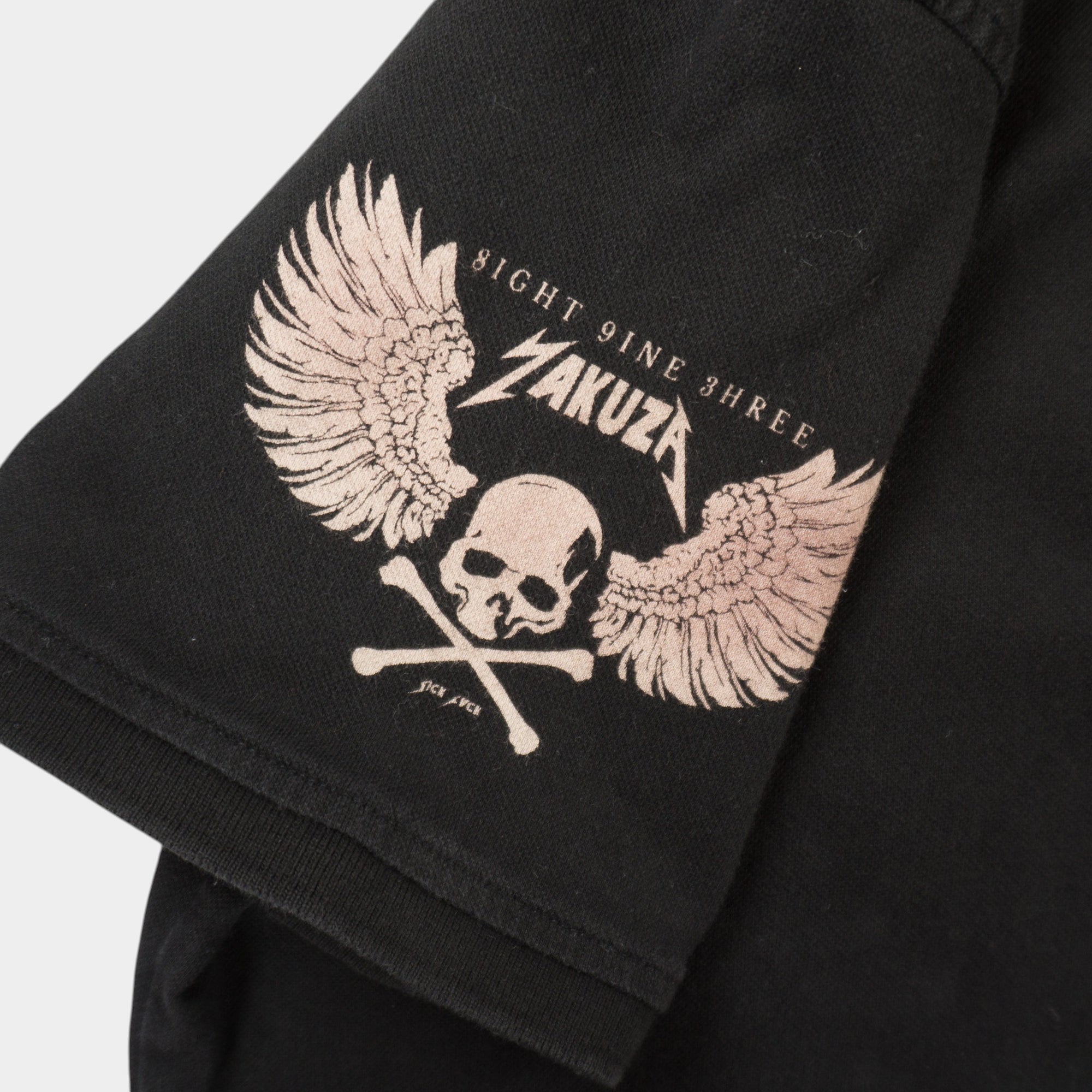 Yakuza Черна Тениска с Яка