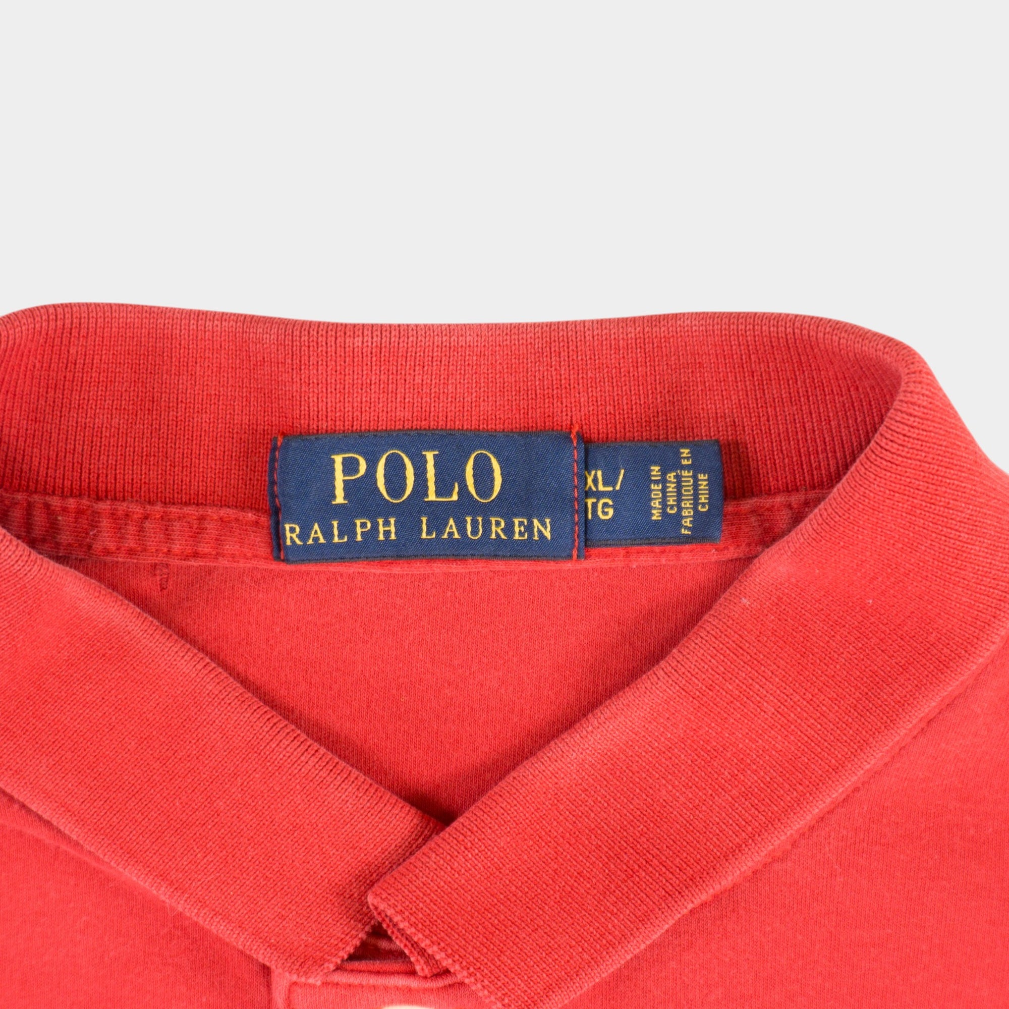 Polo Ralph Lauren Червена Тениска с Яка