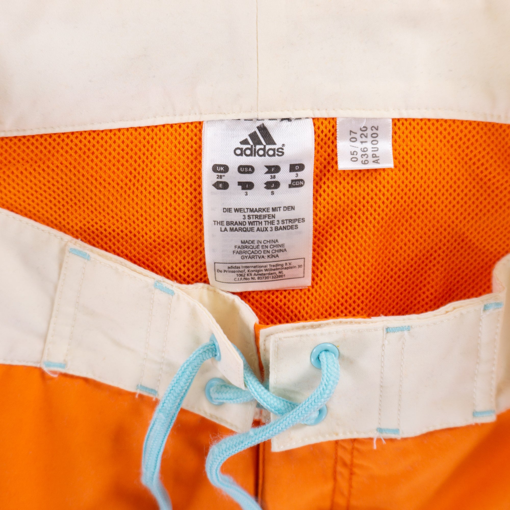 Adidas Y2K Оранжеви Борд Шорти