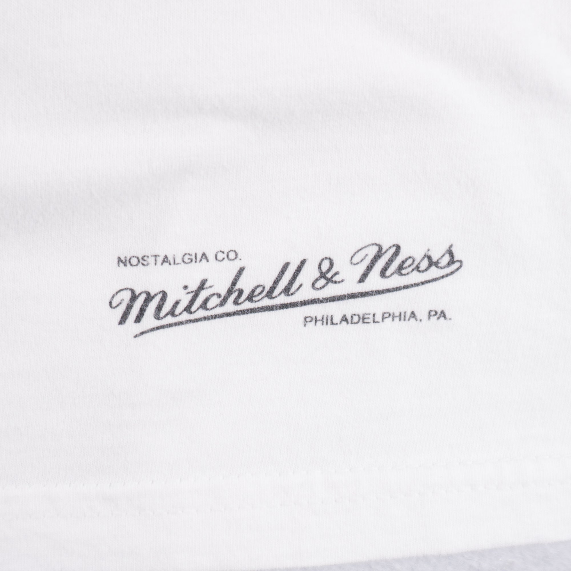 Mitchell & Ness Chicago Bulls Бяла Тениска