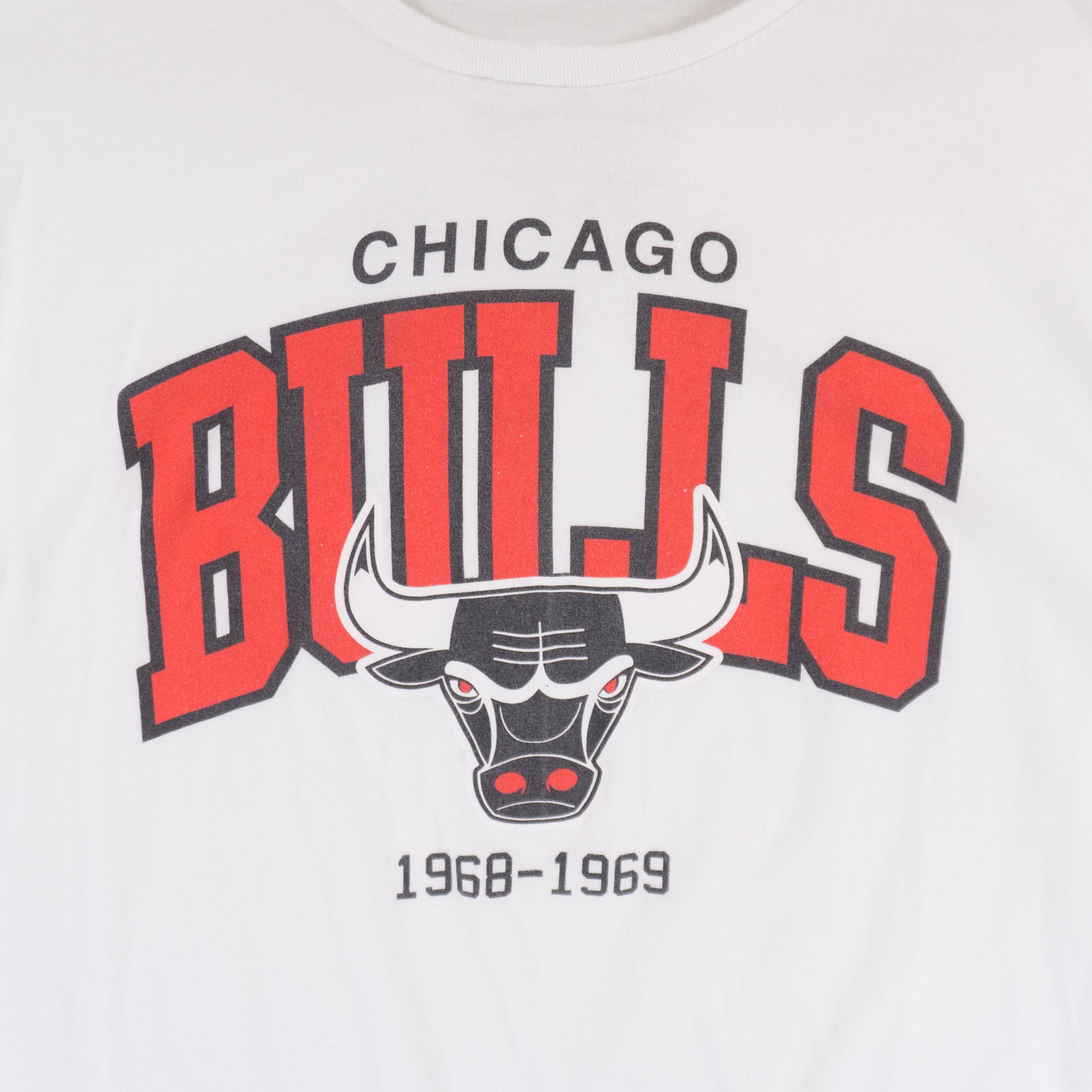 Mitchell & Ness Chicago Bulls Бяла Тениска
