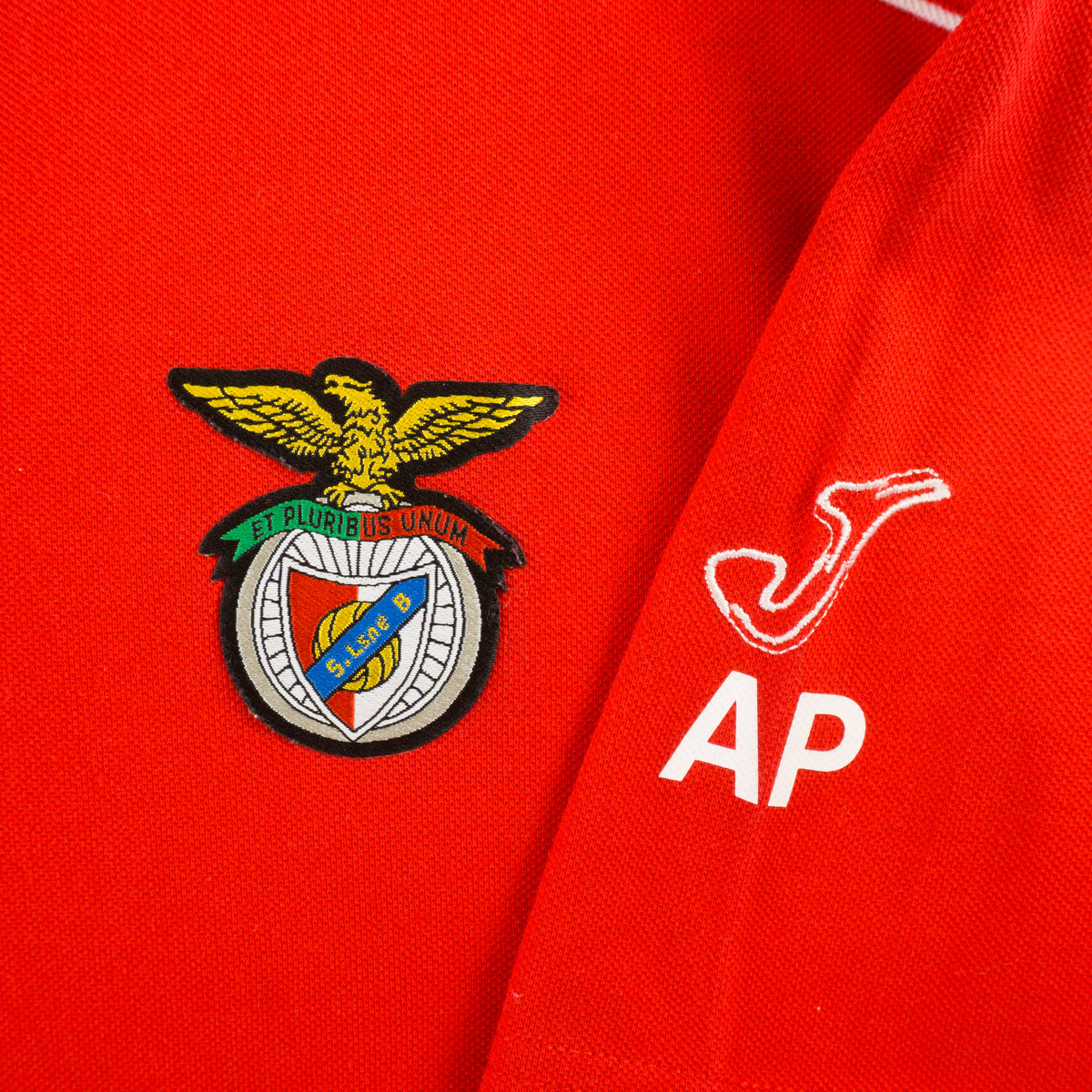 Joma SL Benfica Червена Тениска с Яка