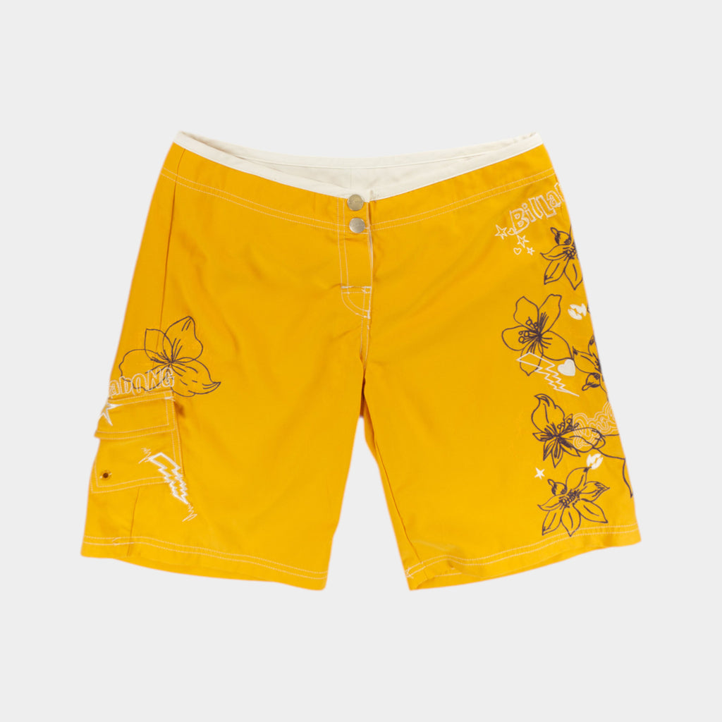 Billabong Жълти Борд Шорти