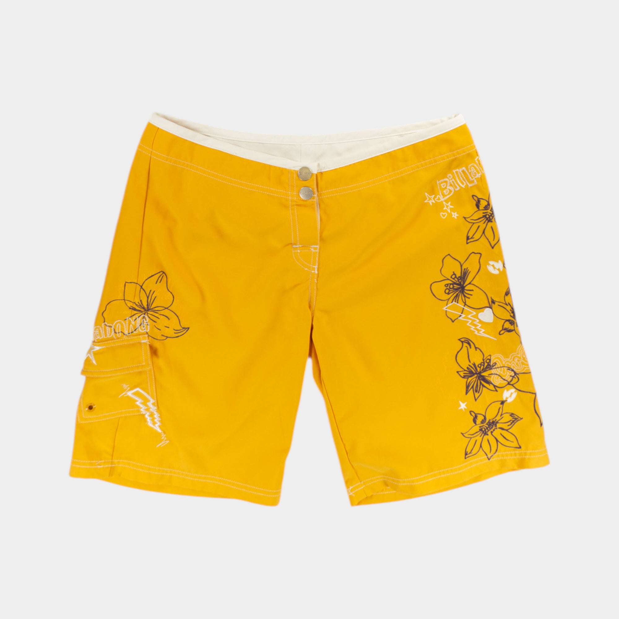 Billabong Жълти Борд Шорти