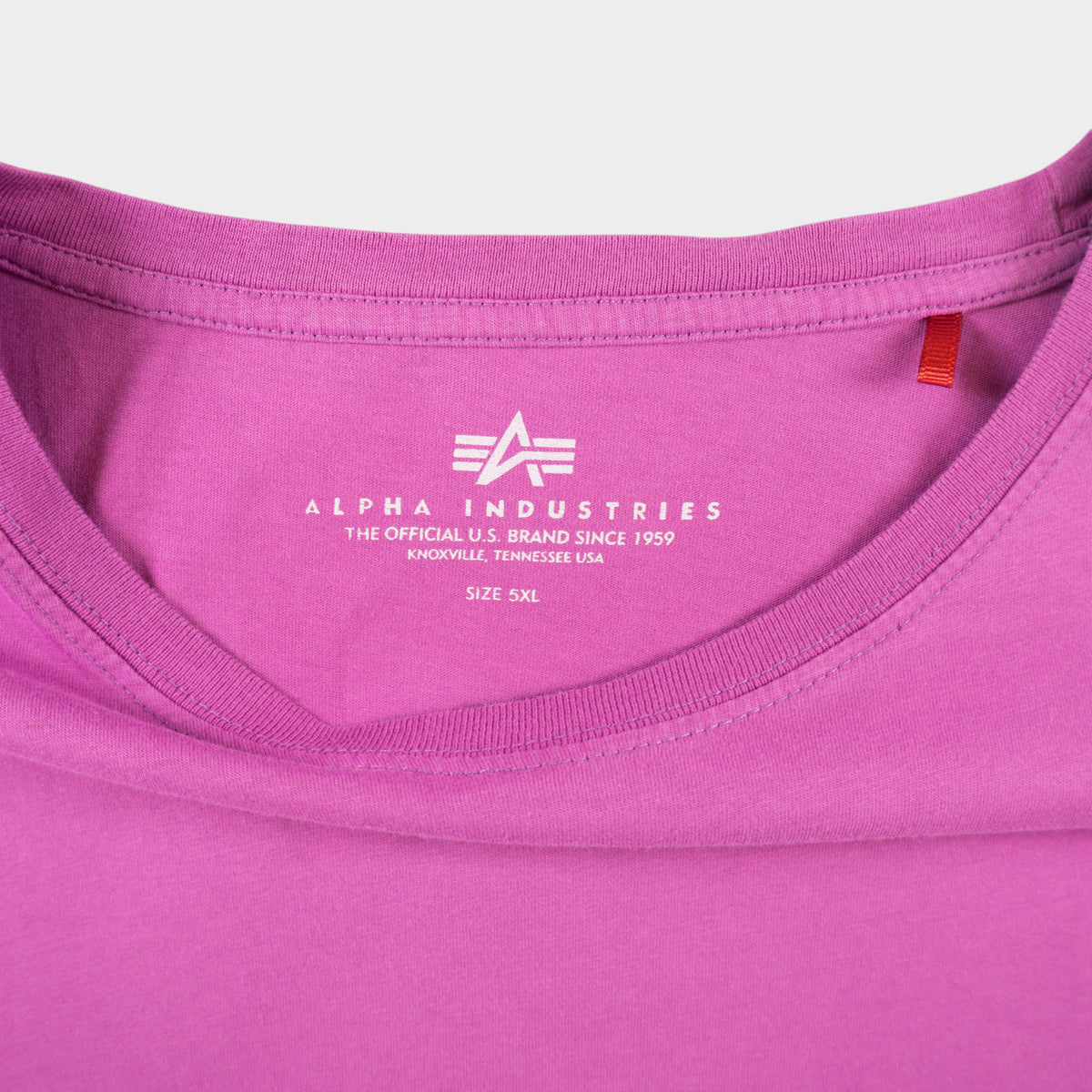 Alpha Industries Лилава Тениска
