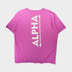 Alpha Industries Лилава Тениска