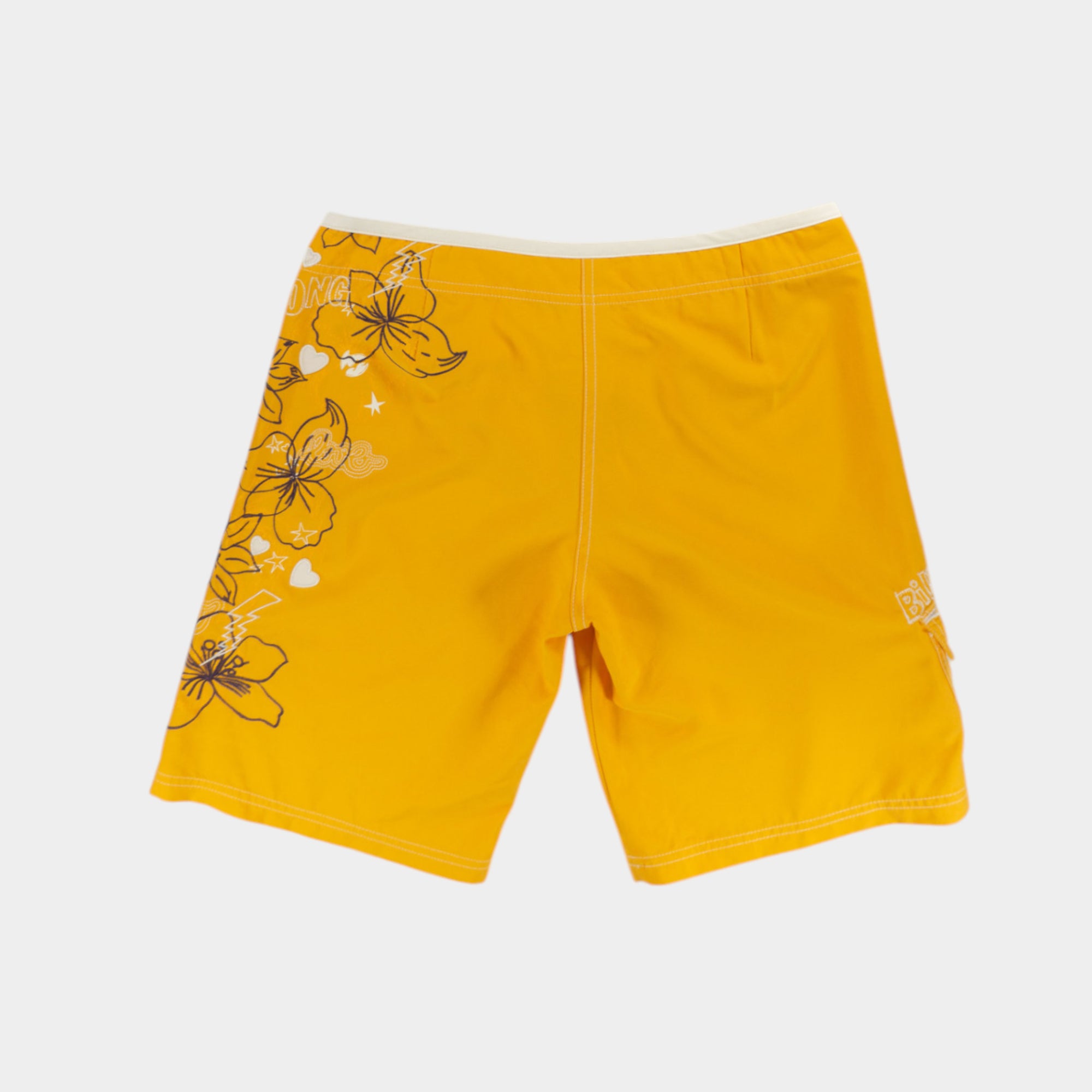 Billabong Жълти Борд Шорти