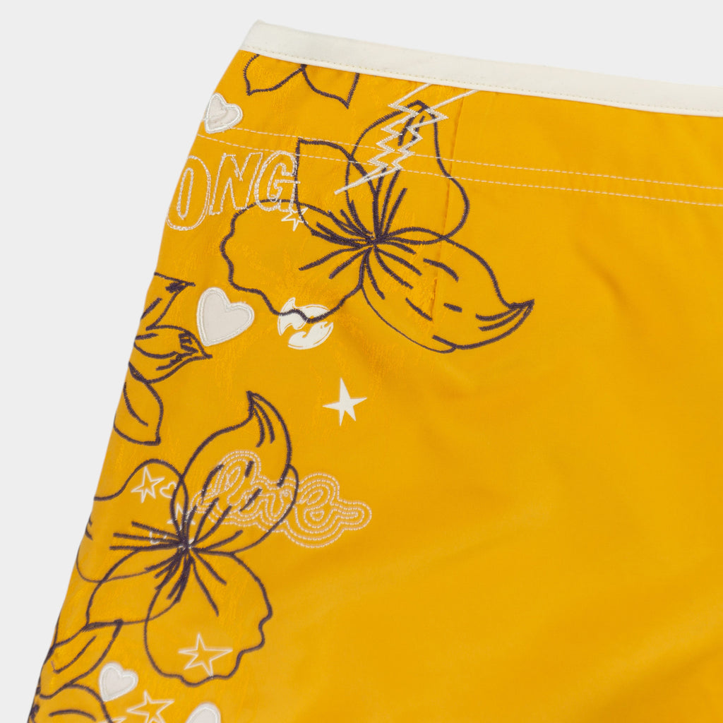 Billabong Жълти Борд Шорти