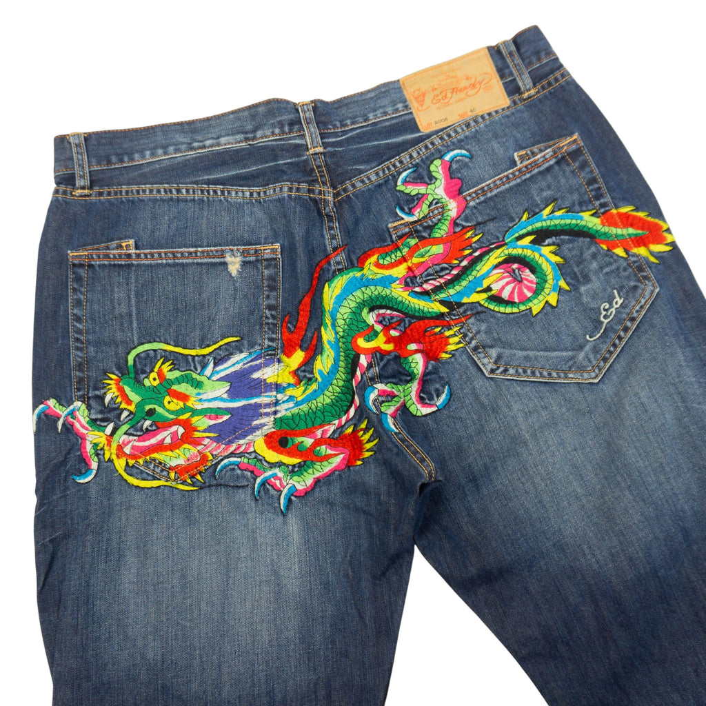 Ed Hardy Vintage Y2K Дънки