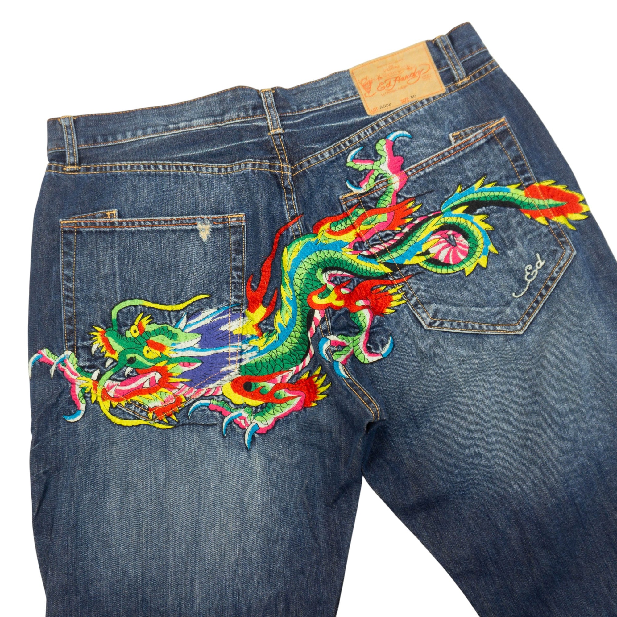Ed Hardy Vintage Y2K Дънки