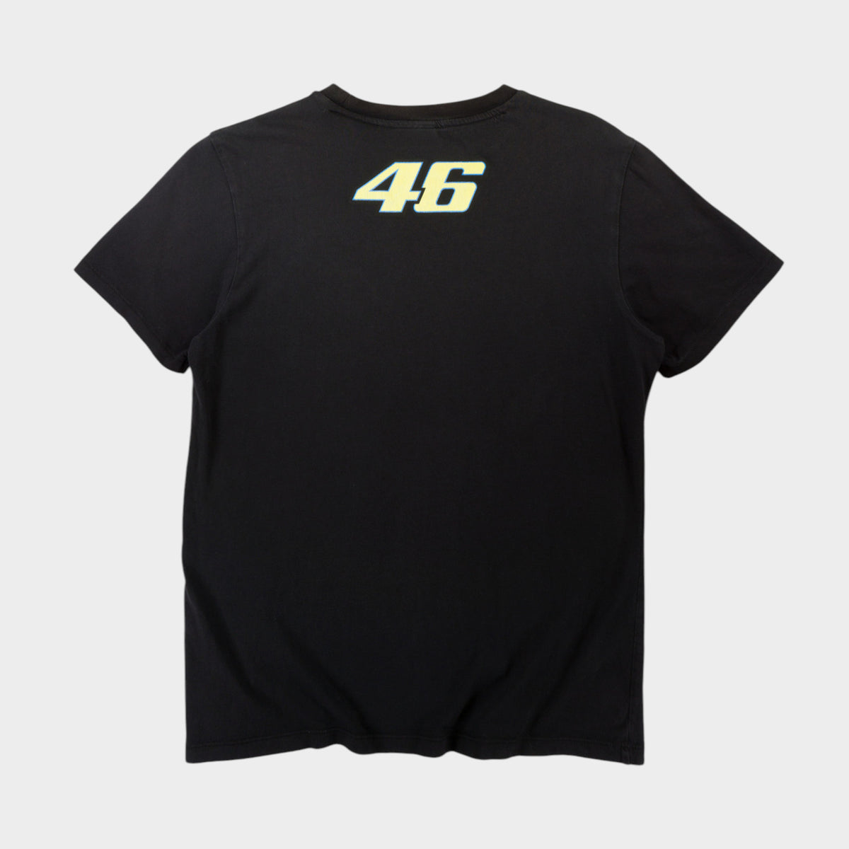 VR 46 Racing Черна Тениска с Графика