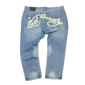 Ed Hardy Винтидж 2000-те Дънки с Бродерия