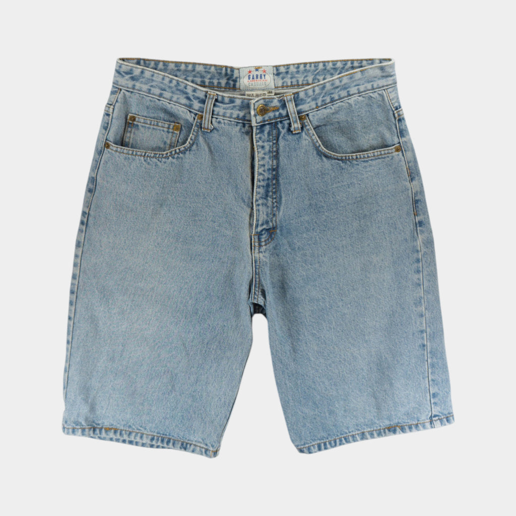 Garry American Casuals Винтидж Сини Къси Дънки