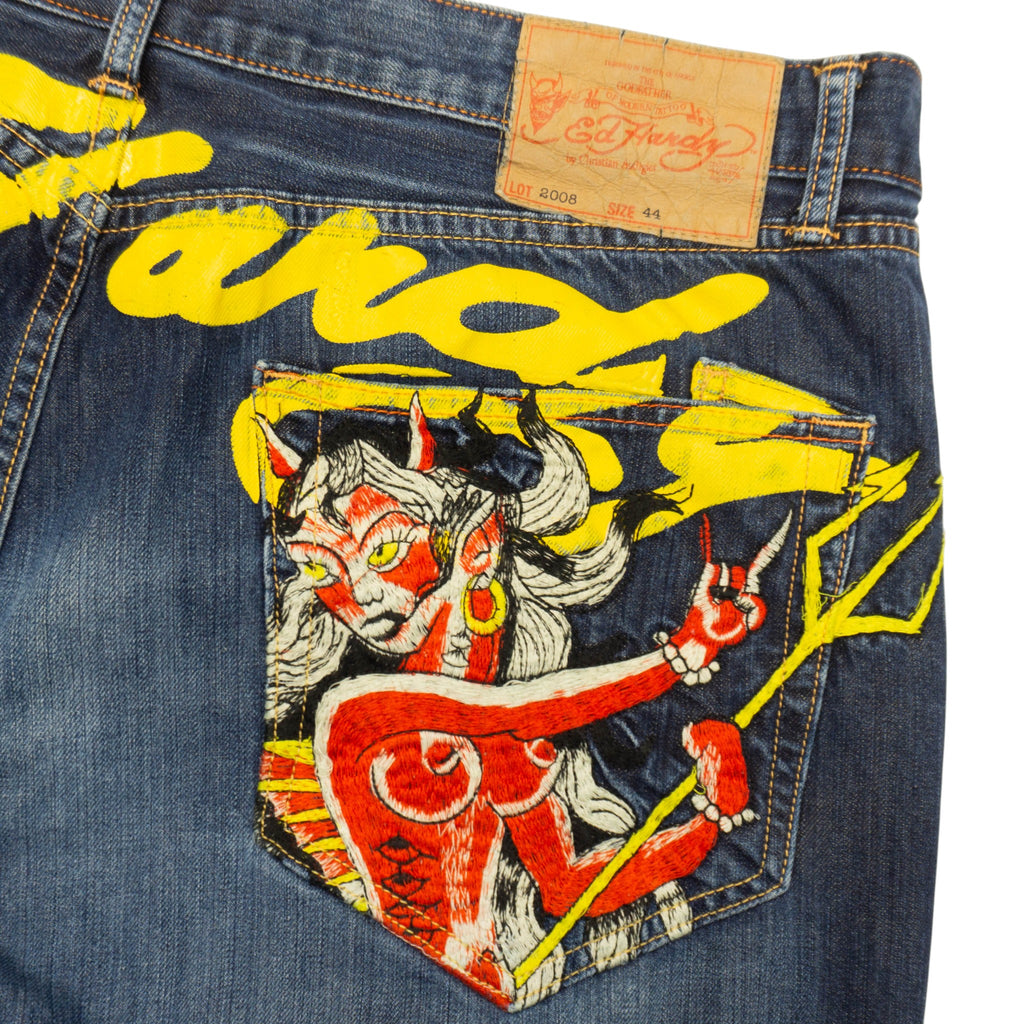 Ed Hardy Vintage Y2K Дънки