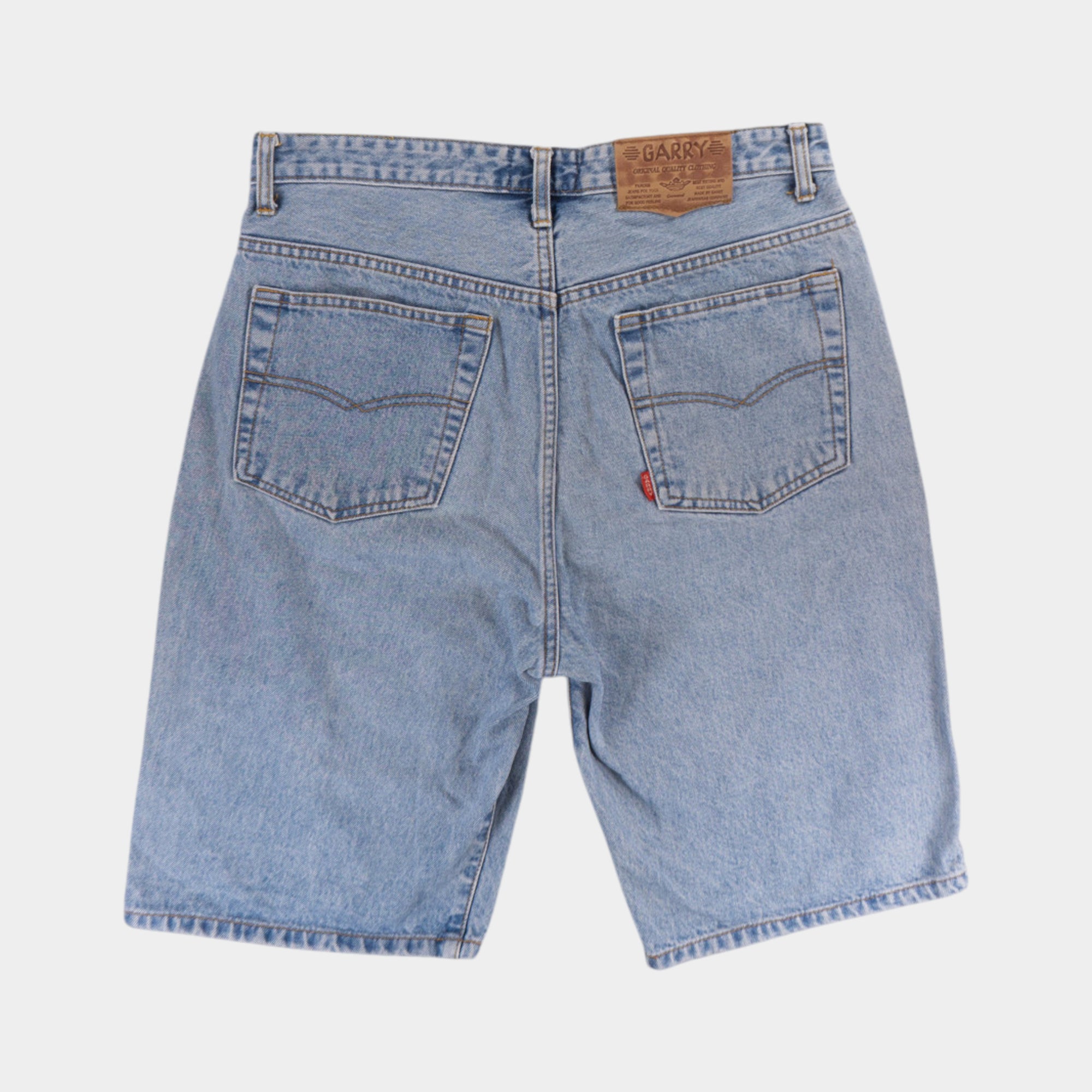 Garry American Casuals Винтидж Сини Къси Дънки