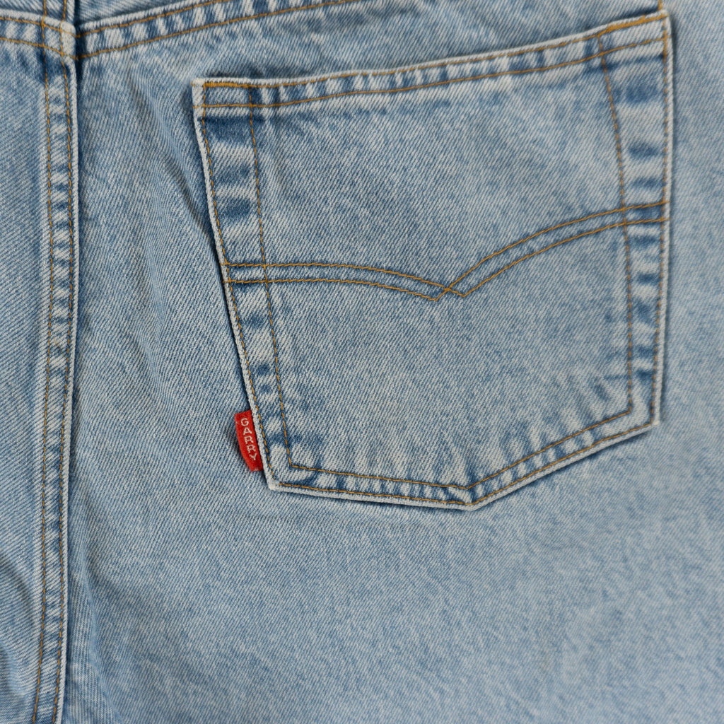 Garry American Casuals Винтидж Сини Къси Дънки